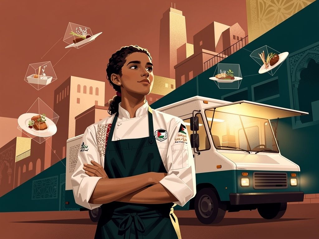 21-Year-Old Palestinian Chef Amr Hammad Launches Salam's Grill Food Truck With Dreams of Fine Dining