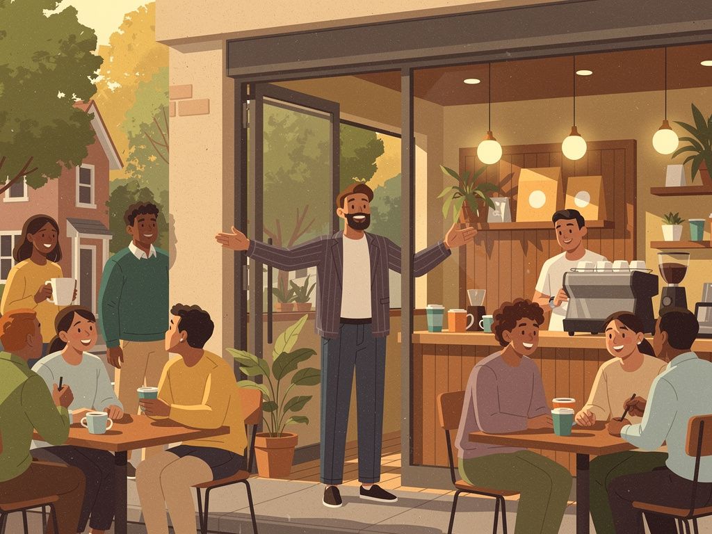 Coffee Shop Owner Brian Knowles Becomes Hyde Park's Unofficial Welcome Committee at Baker Center