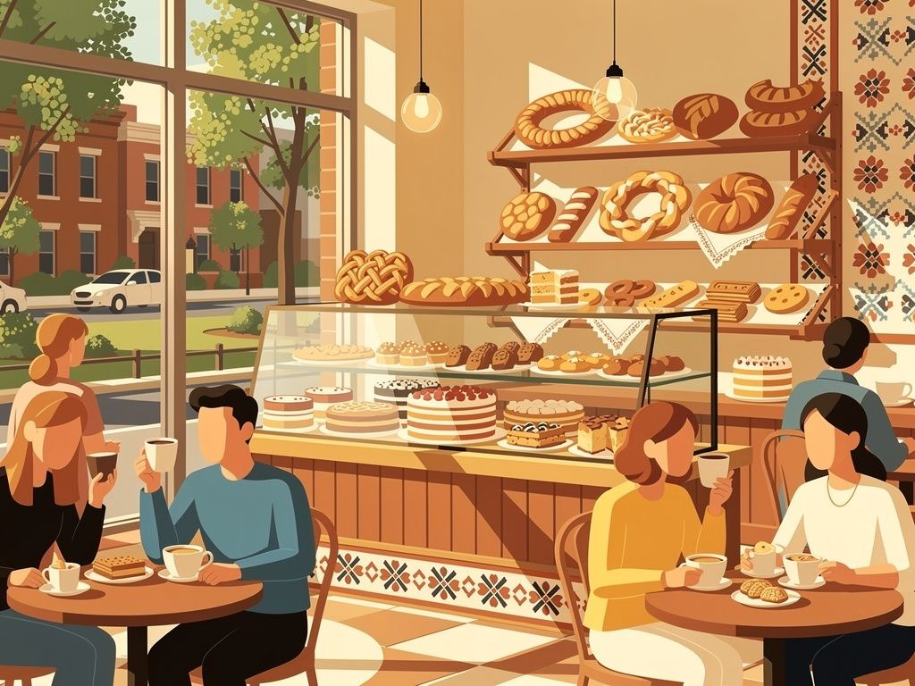 Ukrainian Couple's Abrah Bakery Brings European Charm and Dreamy Pastries to Lincoln Park