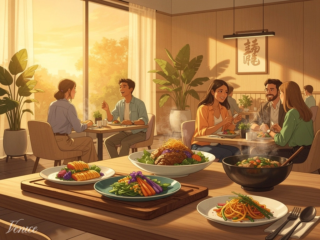 East Restaurant Champions Plant-Based Asian Cuisine at Sudima Hotel