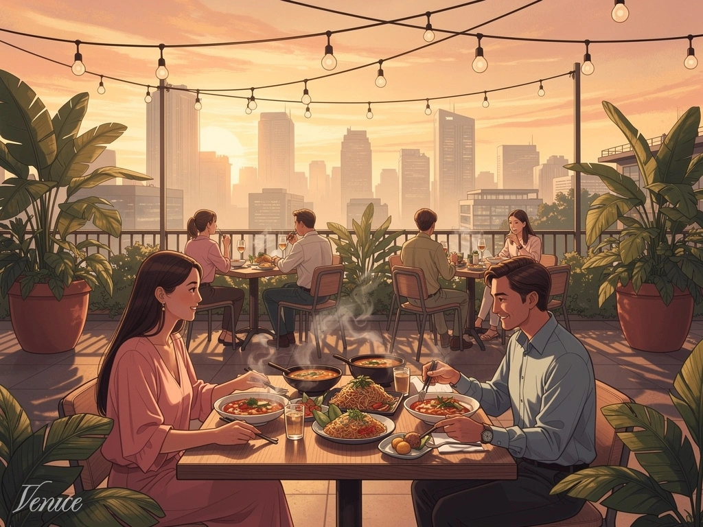 TABOO Opens: Modern Thai Rooftop Restaurant Rises Above Fortitude Valley