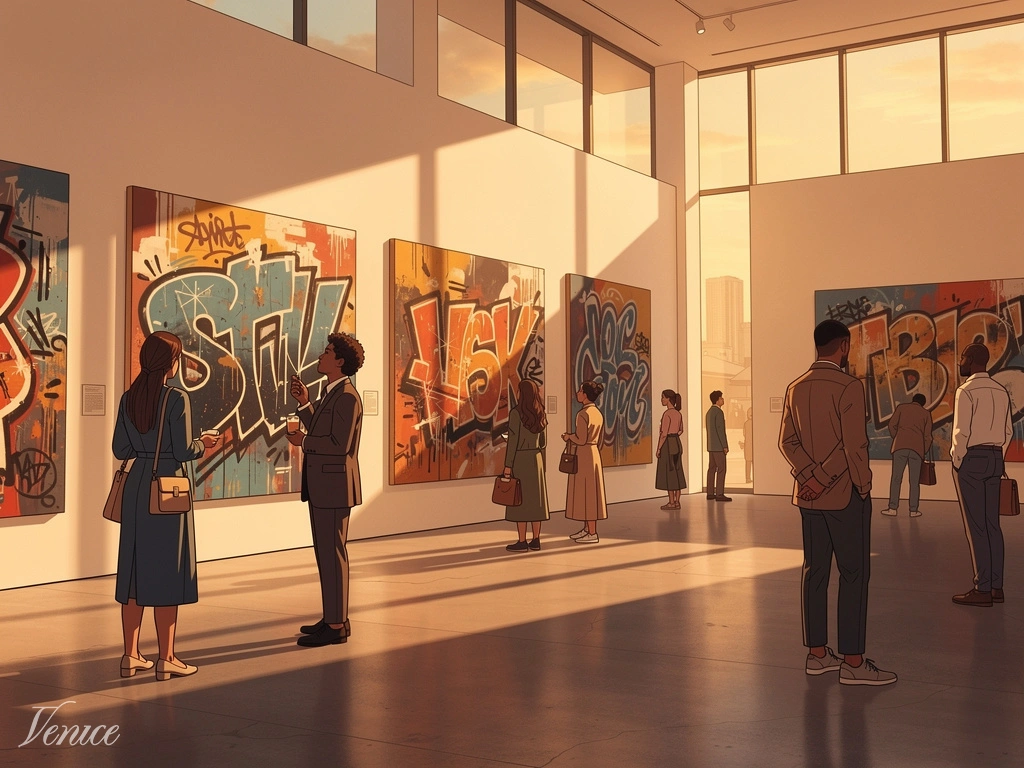 Artist Fiona Lowry Bridges Street and Gallery in Groundbreaking Graffiti Exhibition